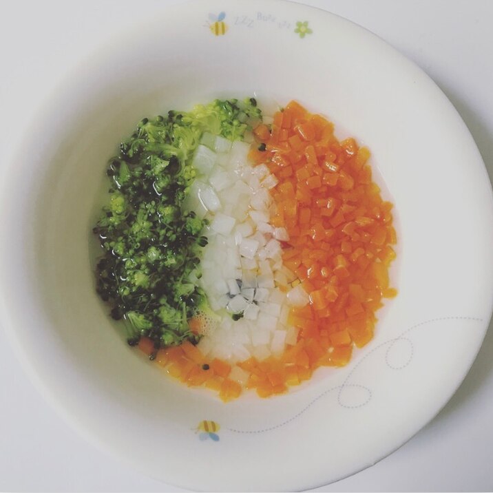 三色スープ 離乳食初期 中期 後期 レシピ 作り方 By 小児科ナース 楽天レシピ 三色スープ 離乳食初期 中期 後期 レシピ 作り方 By 小児科ナース 楽天レシピ